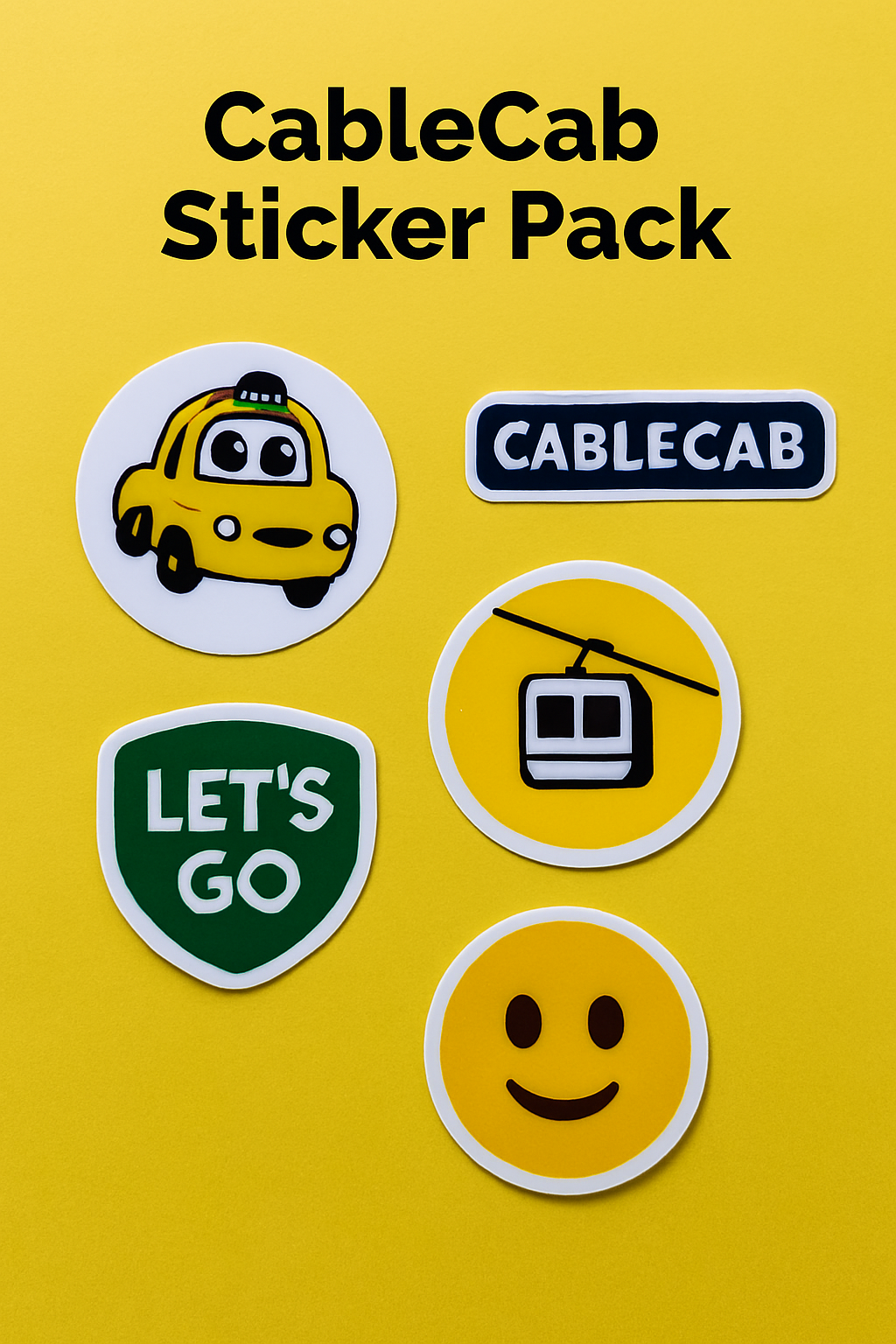 Image of CableCab Sticker Pack